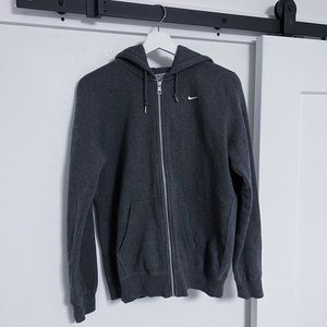Nike Zip Up Charcoal Grey Sweater